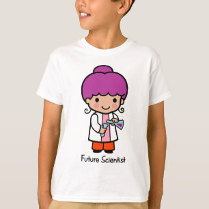 Camiseta Cientista futuro - menina