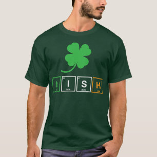 Camiseta Cientista Irlandês da Ciência da Química Periódica