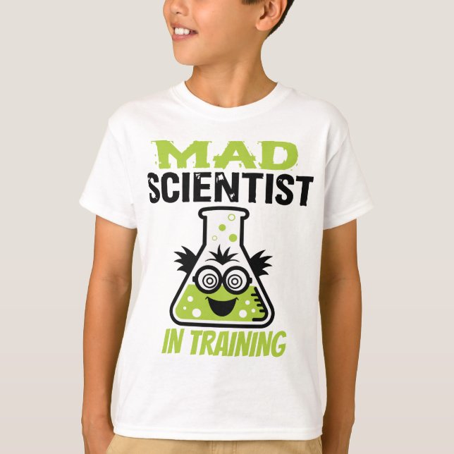 Camiseta Cientista Maluco em Treinamento (Frente)