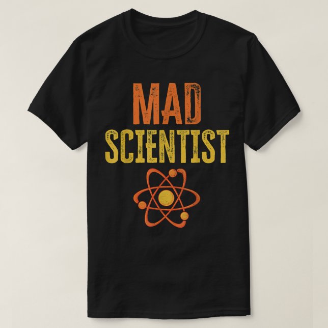 Camiseta Cientista maluco Química Física Física Nerd Ciênci (Frente do Design)
