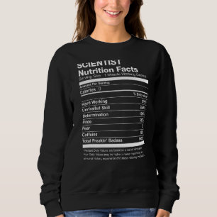 Camiseta Cientista Nutrição Fala Engraçado