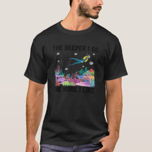 Camiseta Cientista Oceânico para Ciências Marinhas e Biolog