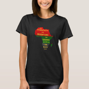 Camiseta Cientistas e inventores negros, Vestuário American