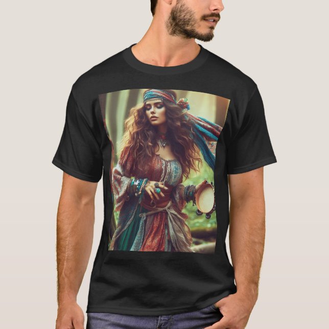 CAMISETA CIGANA DANÇANTE (Frente)