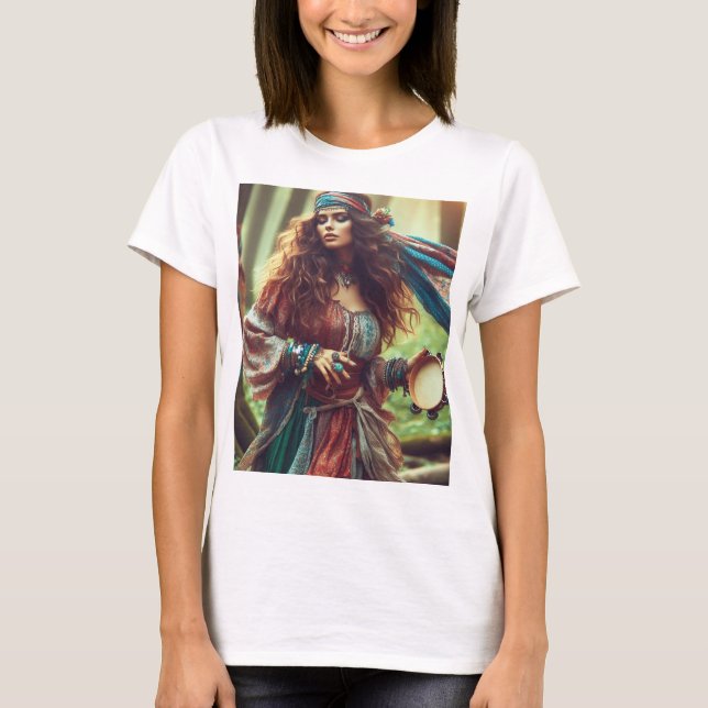 CAMISETA CIGANA DANÇANTE (Frente)