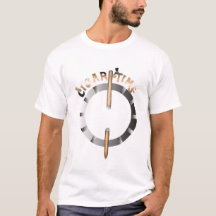 Camiseta cigar calcular o tempo tempo para um cigarro