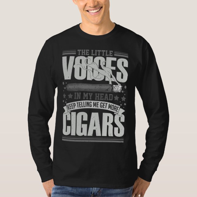 Camiseta Cigar Smoker Smoking Quotes (Frente)