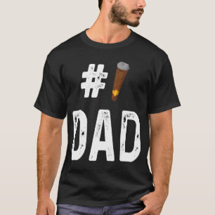 Camiseta Cigarro fumador Número 1 Pai