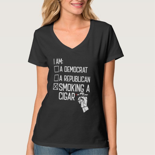Camiseta Cigarro Para Fumar Cigarro Fumar Um Cigarro (Frente)