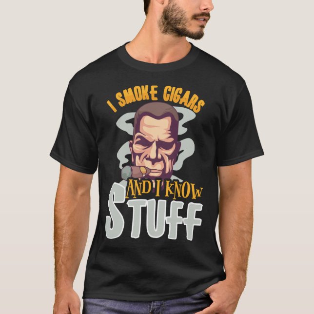 Camiseta Cigarros Cigarro Fumar Bourbon Whiskey (Frente)