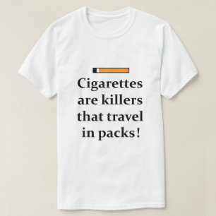 CAMISETA CIGARROS SÃO ASSASSINOS