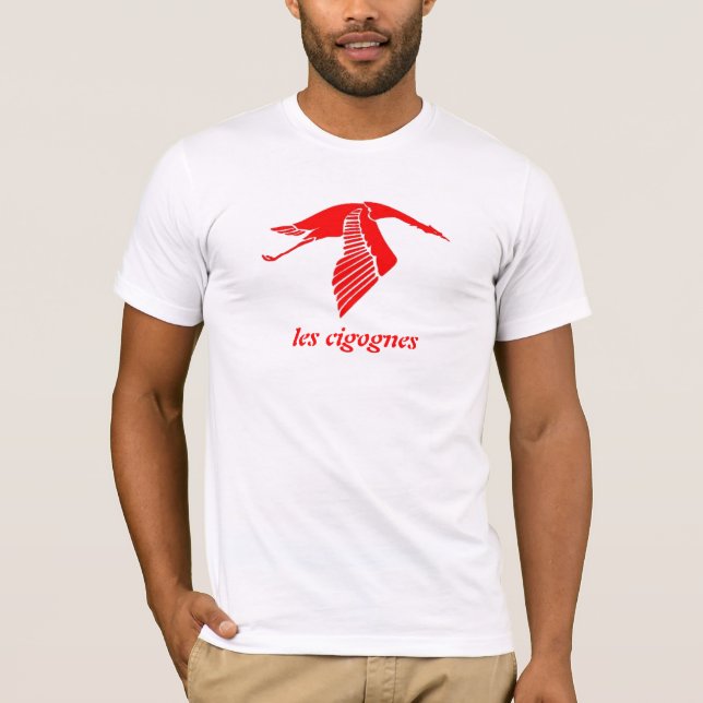 Camiseta cigognes dos les (Frente)