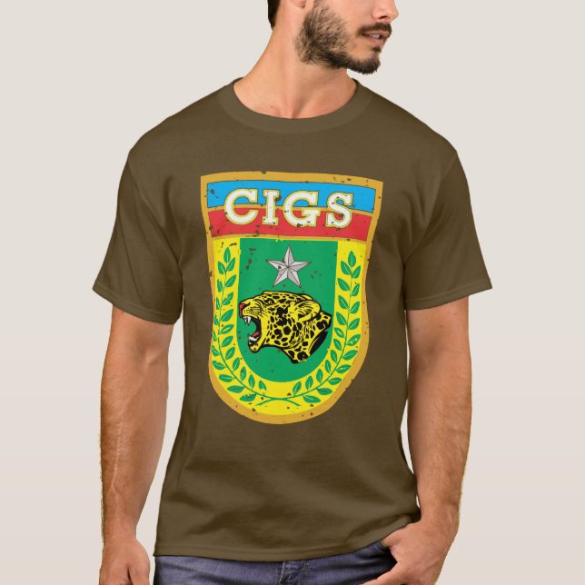Camiseta CIGS - Guerra na Selva (Frente)