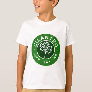 Camiseta Cilantro - apenas diga não