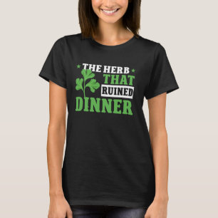 Camiseta Cilantro Hater Cilantro Herb