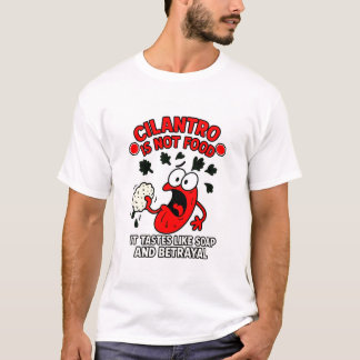 Camiseta Cilantro não é Comida!!