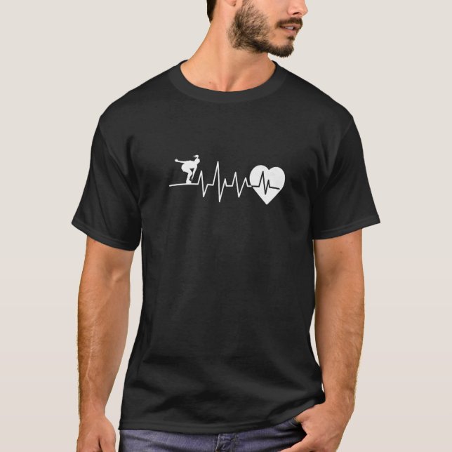 Camiseta Cilindro Cilindro de Skate de Cilindro de Parte de (Frente)