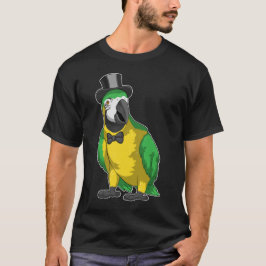 Camiseta Cilindro de Embelezamento de Papagaio Casamento