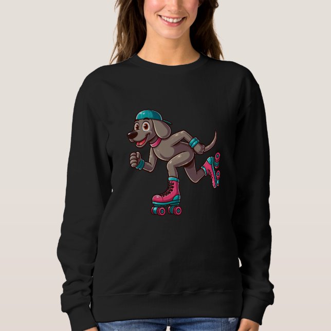Camiseta Cilindro de Weimaraner Cachorro Cachorro Cachorro  (Frente)