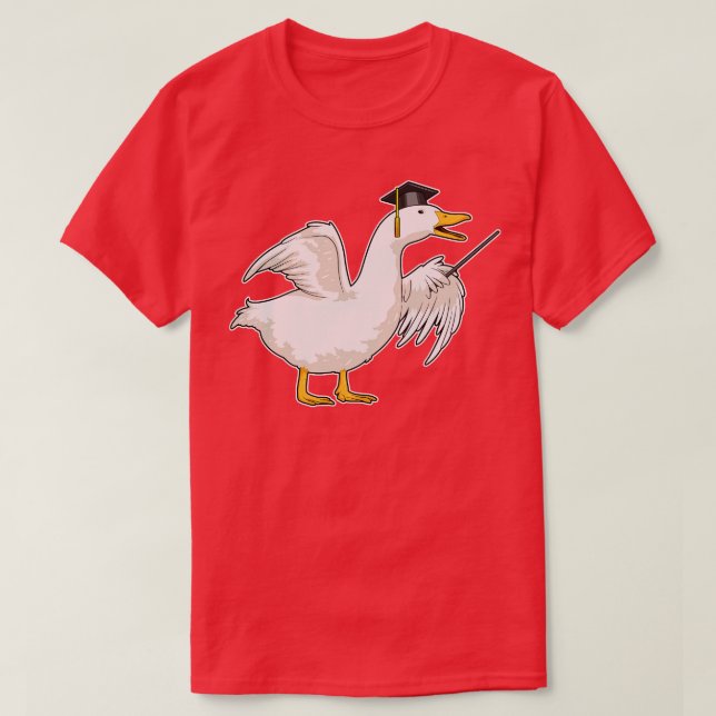 Camiseta Cilindro do Professor Duck (Frente do Design)