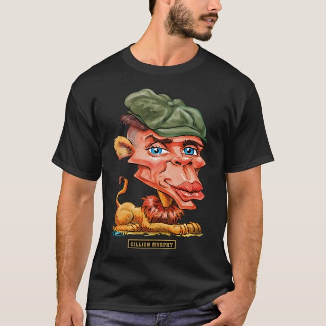 Camiseta Cilion Murphy - Outra Ilustração De Excelente De P (Frente)