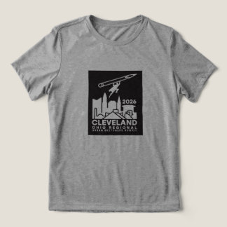 Camiseta Cimeira Urban Sketchers 2026 - Cleveland - Feminin