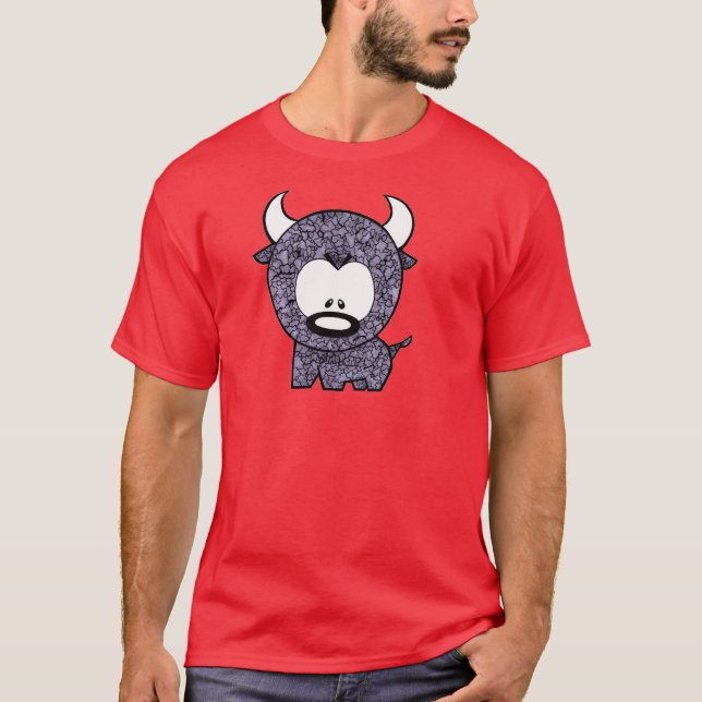 CAMISETA CIMENTO CINZENTO BULL (Frente)