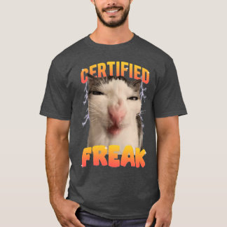 Camiseta Cimento de Carne Maluca Certificada de Gato de Mat