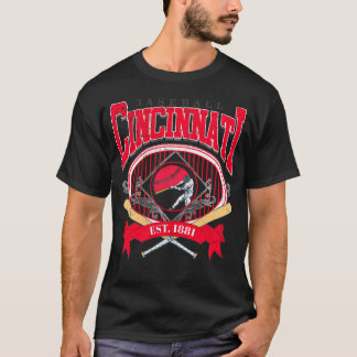 Camiseta Cincinnati Baseball American Baseball Fan Swea