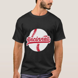 Camiseta Cincinnati Baseball Ohio Pride Love City Red
