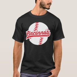 Camiseta Cincinnati Baseball Vintage Ohio Pride Love City