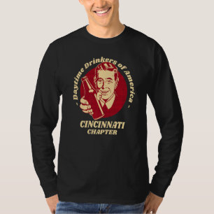 Camiseta Cincinnati Capítulo Daytime Drinkers Beer Breer