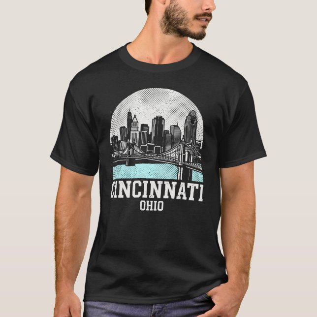 Camiseta Cincinnati Cidade Ohio (Frente)