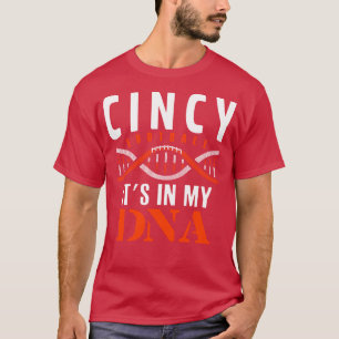 Camiseta Cincinnati Fan 2022 Está No Meu DNA