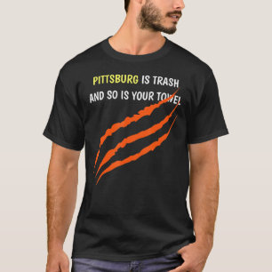 Camiseta Cincinnati Futebol Pittsburgh é lixo