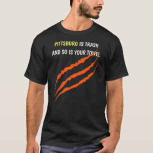 Camiseta Cincinnati Futebol Pittsburgh é lixo