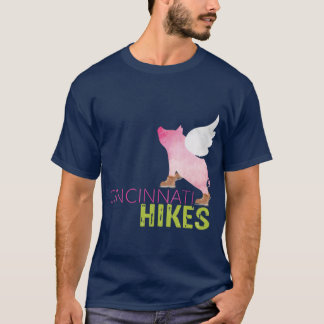 Camiseta Cincinnati Hikes Pig anditle family