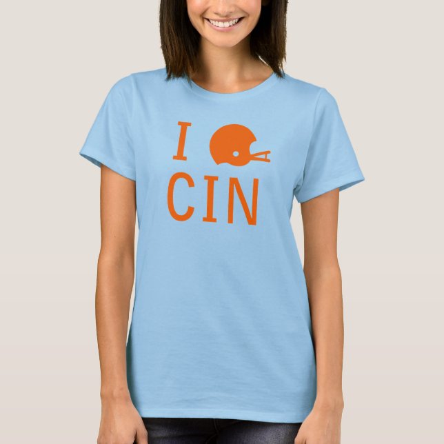Camiseta Cincinnati - laranja (Frente)