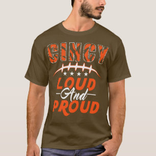 Camiseta Cincinnati Loud E Orgulho Fan 2022