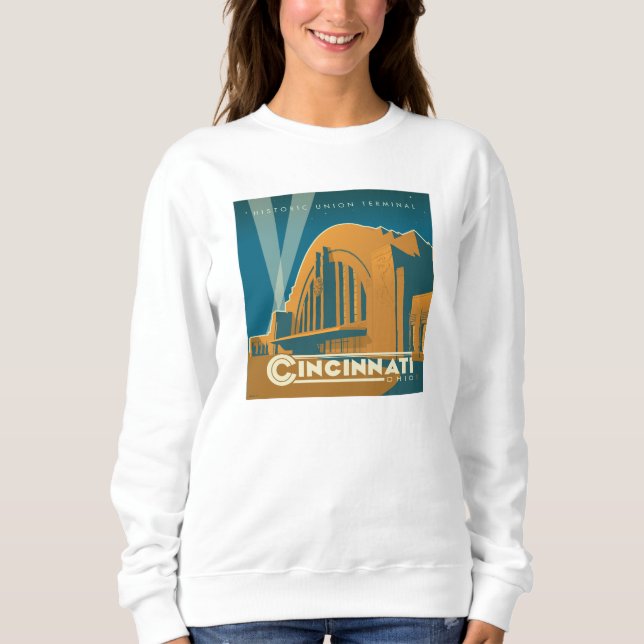 Camiseta Cincinnati, Ohio | Terminal histórico da União (Frente)