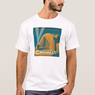 Camiseta Cincinnati, Ohio Terminal histórico da União