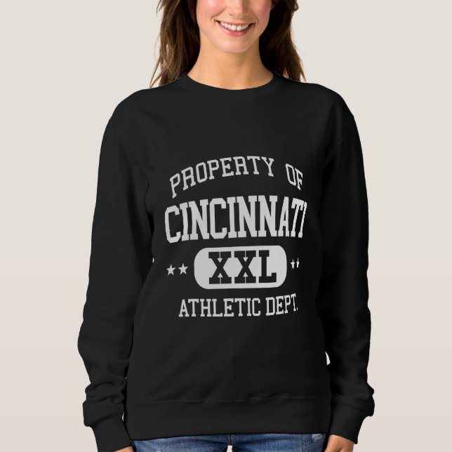 Camiseta Cincinnati Retro Athletic Property Dept (Frente)