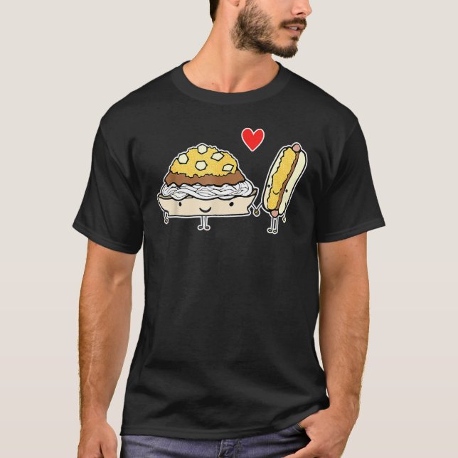Camiseta Cincinnati Style Chili 3 Way E Cheese Coney (Frente)