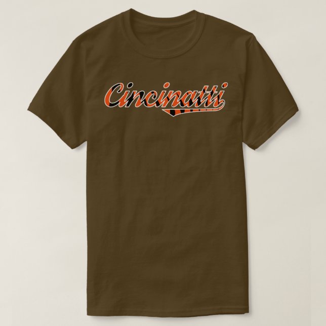 Camiseta Cincinnati True Stripes (Frente do Design)