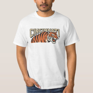 Camiseta Cincinnati vintage retro style bengal tiger art