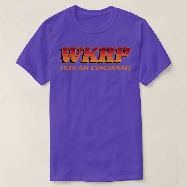 CAMISETA CINCINNATI WKRP 1530 (Frente do Design)