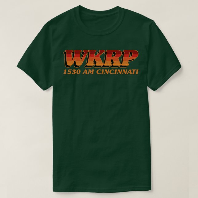 CAMISETA CINCINNATI WKRP 1530 (Frente do Design)