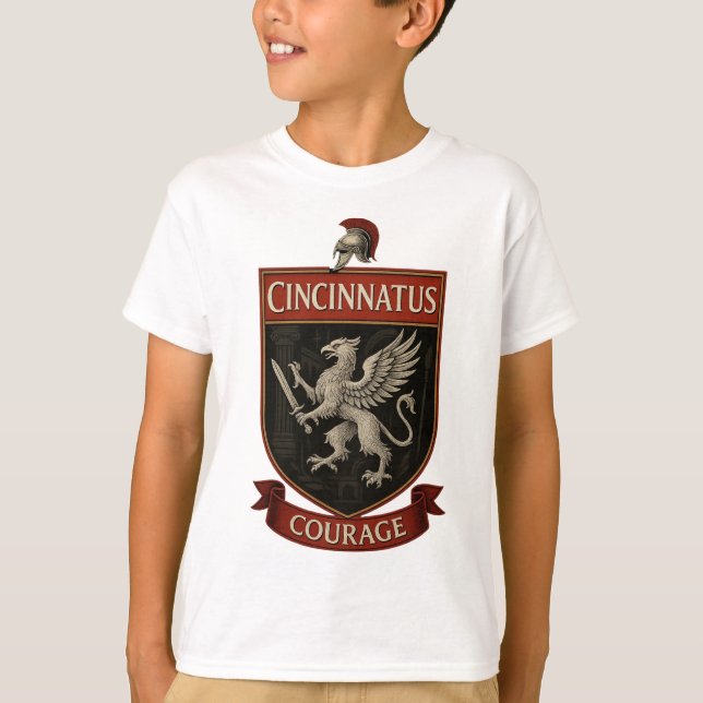 Camiseta Cincinnatus - Crianças (Frente)