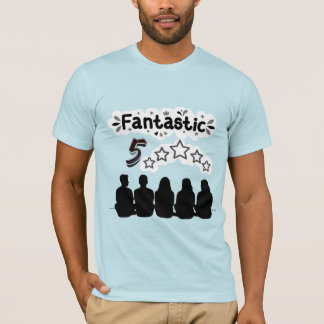 Camiseta Cinco amigos fantásticos da Família