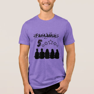 Camiseta Cinco amigos fantásticos da Família